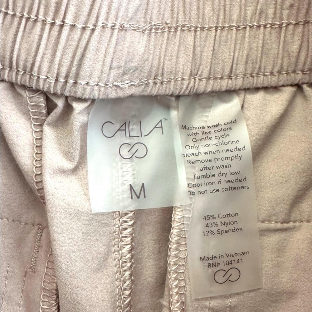 CALIA by Carrie Underwood Women's Nyluxe Woven Jogger Pants | Size M - Picture 4 of 8